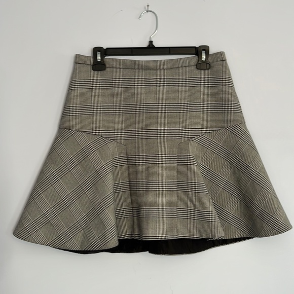 J Crew Herringbone Flare skirt - Picture 1 of 3